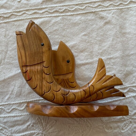 Mid Century Fish Cocktail Fork Holder - Picture 5 of 13